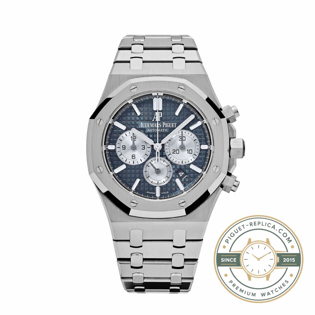 Audemars Piguet Royal Oak 26331ST blue dial super clone watch detailed view