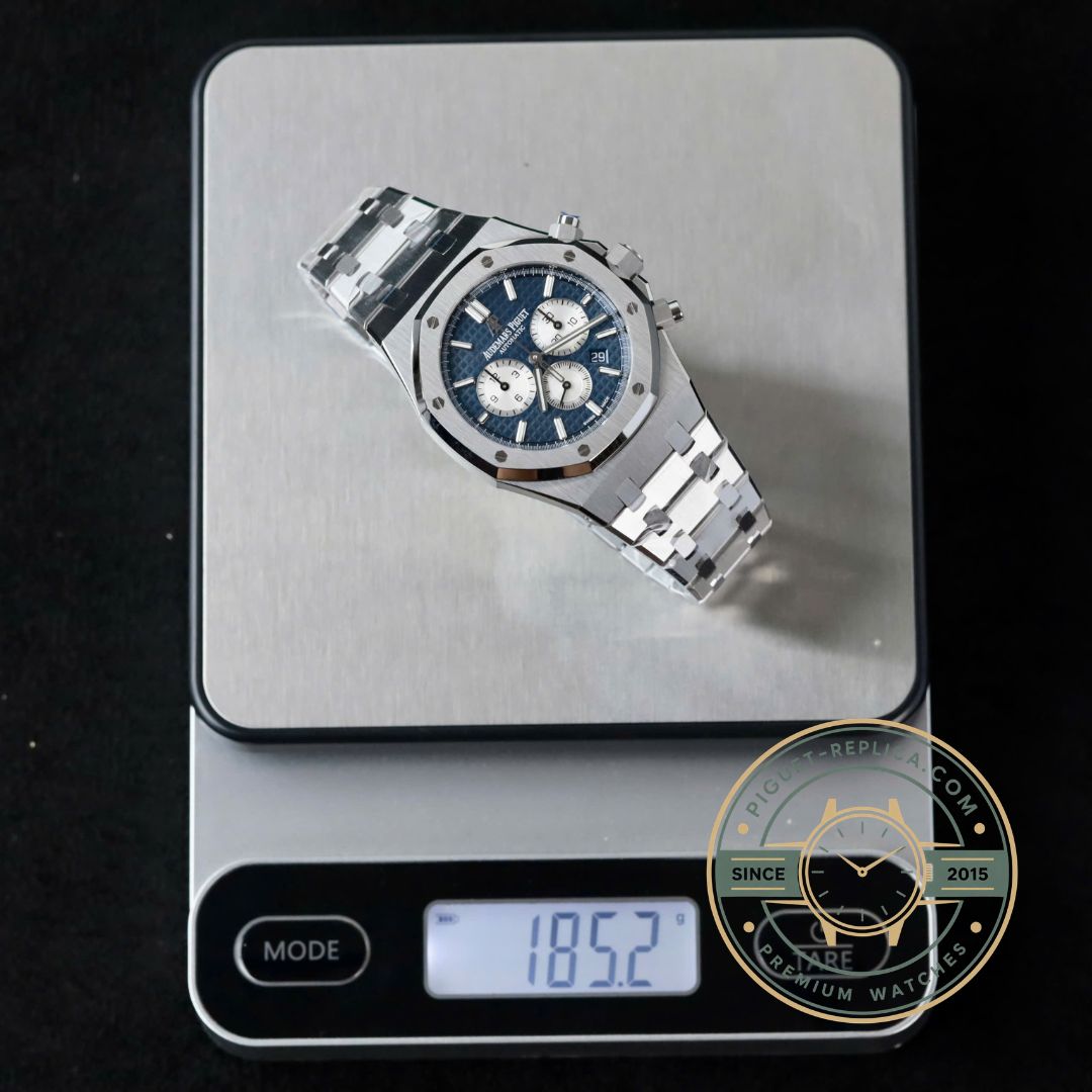 Audemars Piguet Royal Oak Blue chronograph stainless steel replica watch