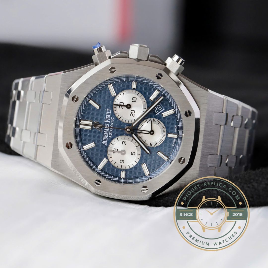 Royal Oak 26331ST.OO.1220ST.01 premium super clone replica watch with blue dial