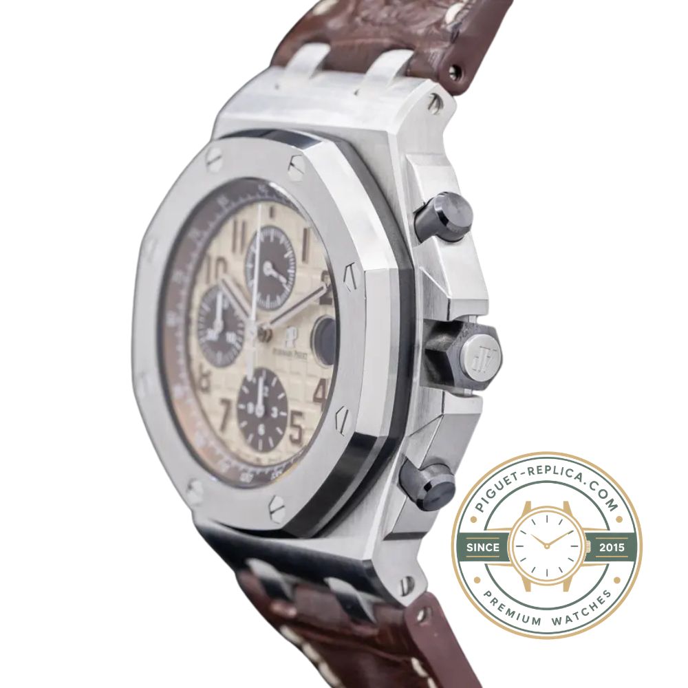 Audemars Piguet Royal Oak Offshore 26470ST automatic chronograph with three subdials and date function