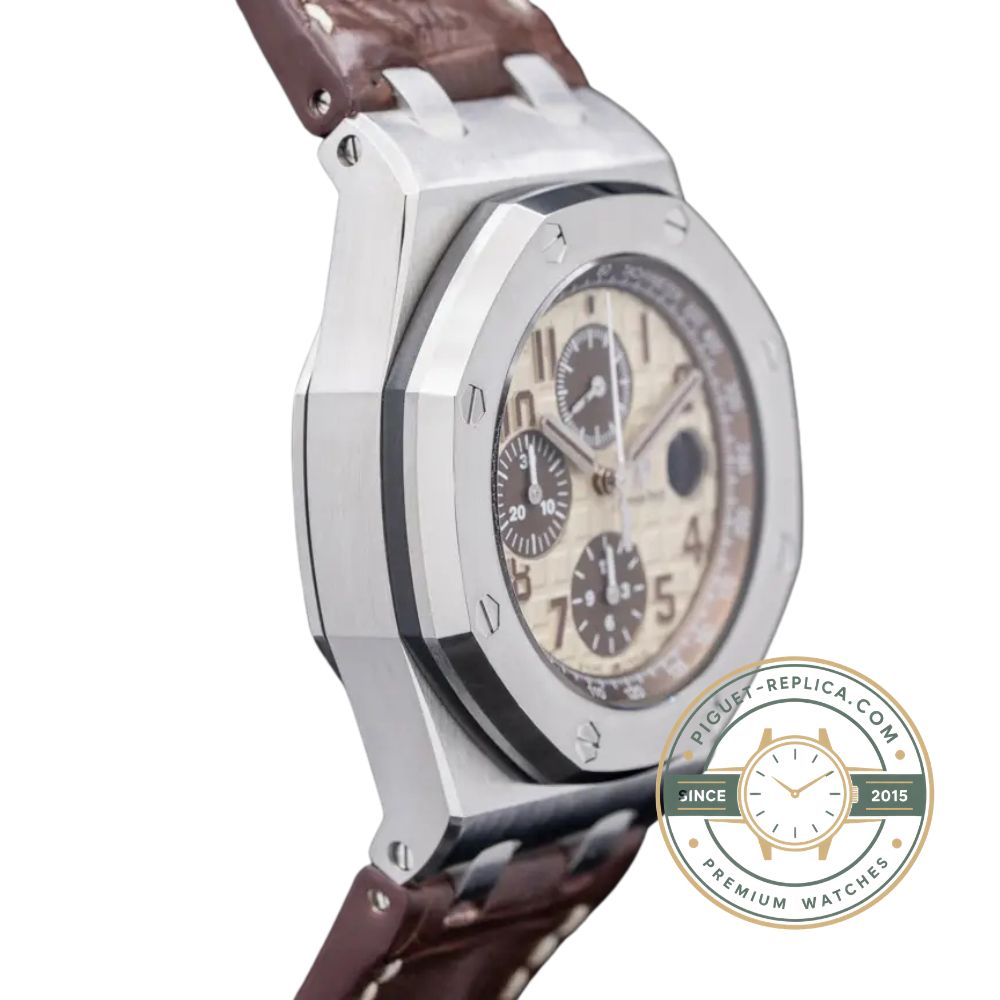 Audemars Piguet Royal Oak Offshore 26470ST with a stainless steel 42mm case and octagonal bezel