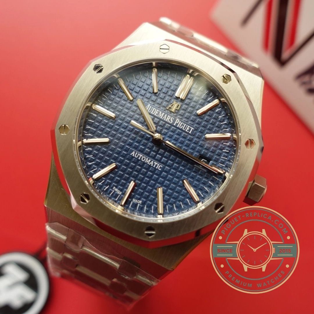 Royal Oak replica watch 15400 with CAL.3120 style automatic movement and detailed finishing