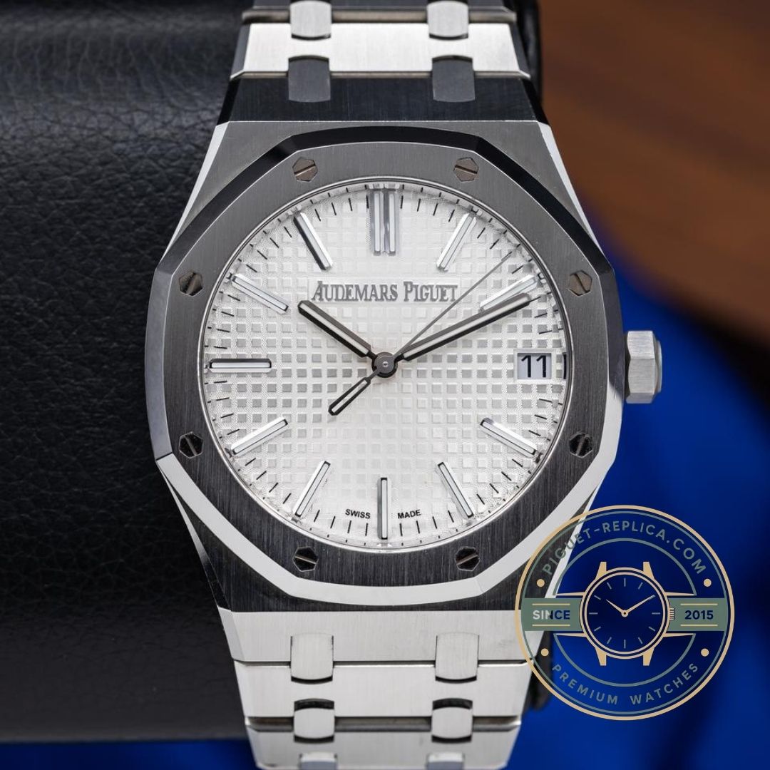 AP Royal Oak 15510ST white dial wrist watch, Audemars Piguet royal oak replica style