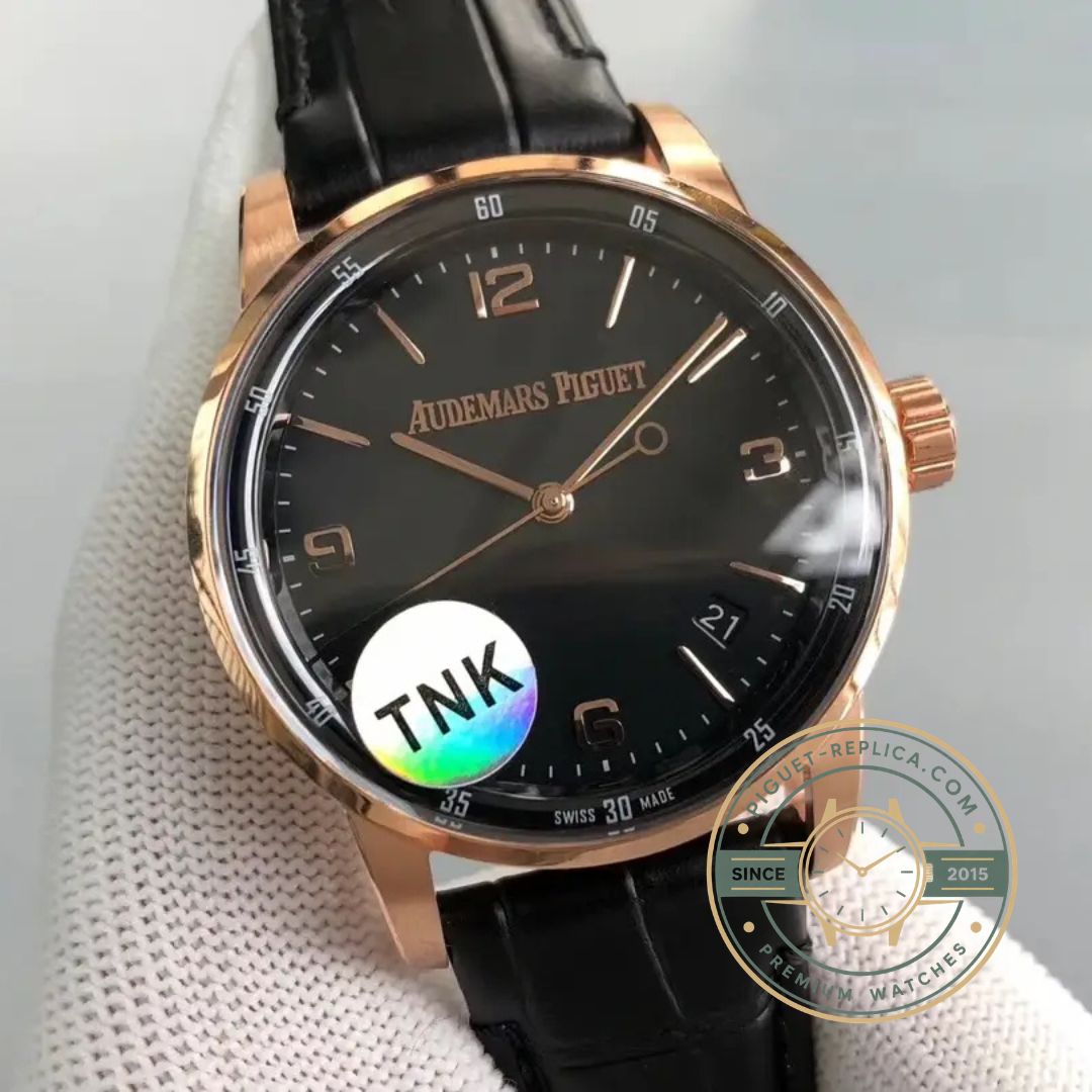 Audemars Piguet replica Code 11.59 A002CR.01 black dial super clone AP watch with premium finishing