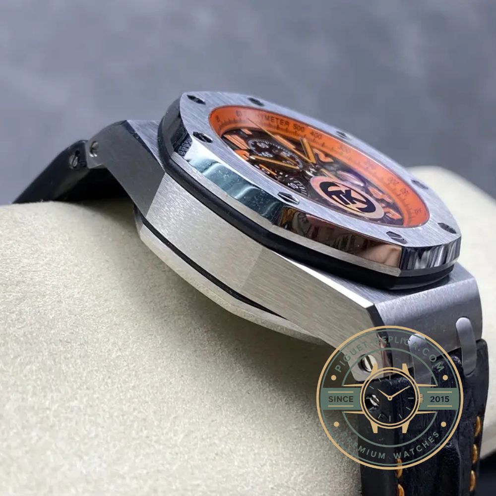 Audemars Piguet Swiss replica Royal Oak Offshore 26170ST back case and premium watch construction