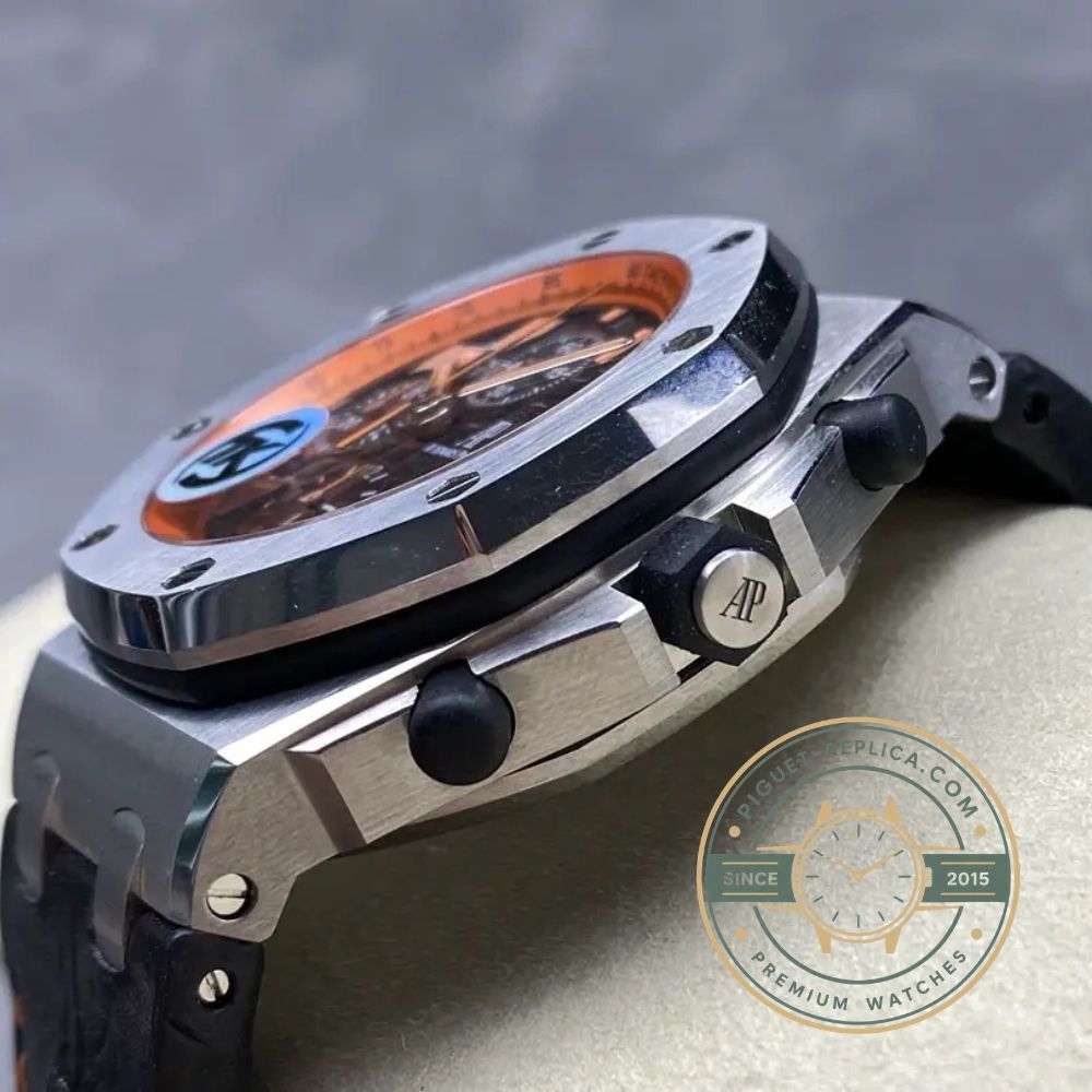 AP Royal Oak Offshore replica 26170ST wrist watch inspired by the iconic Audemars Piguet design