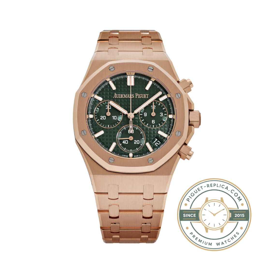 Audemars Piguet Royal Oak replica 26240OR automatic chronograph with green dial