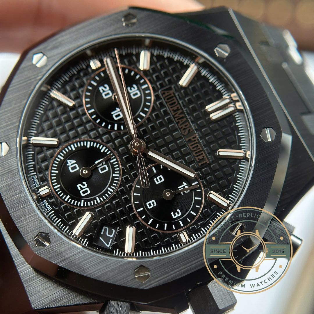 Replica AP watch 26240CE with sapphire crystal and anti-reflective coating