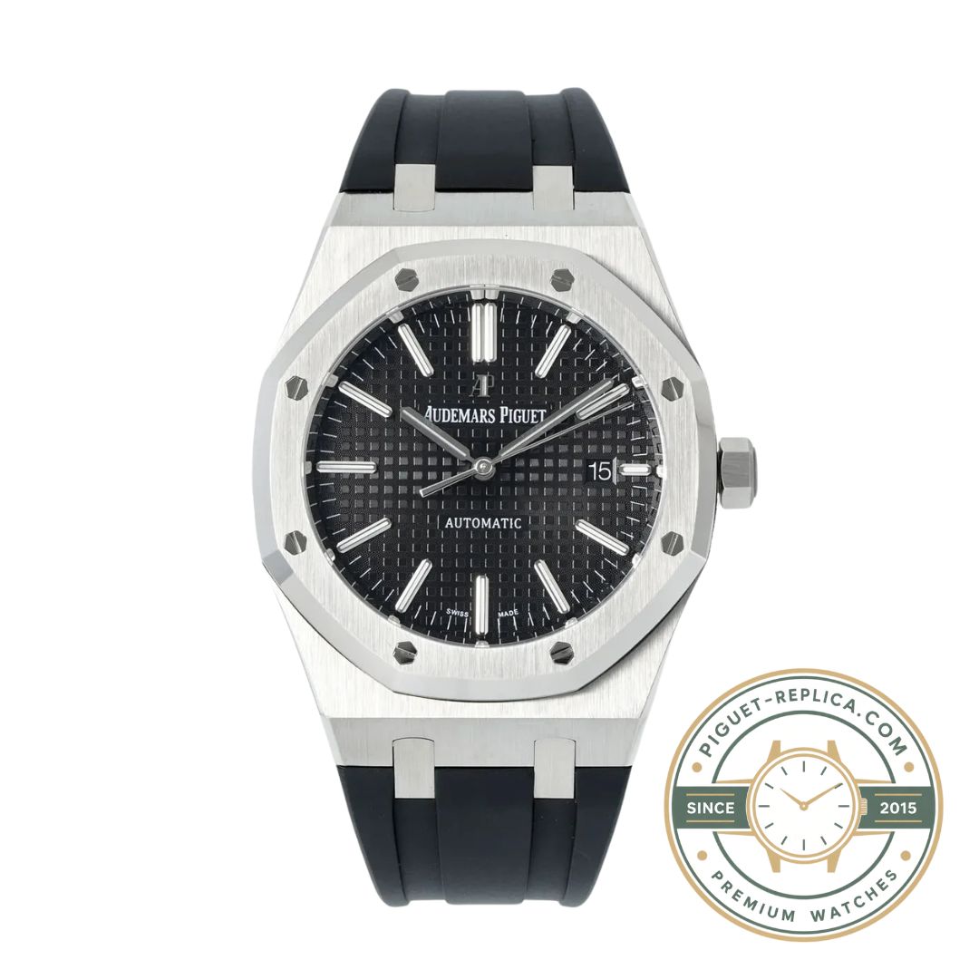 Replica Audemars Piguet Royal Oak Black Sapphire Crystal Premium Watch