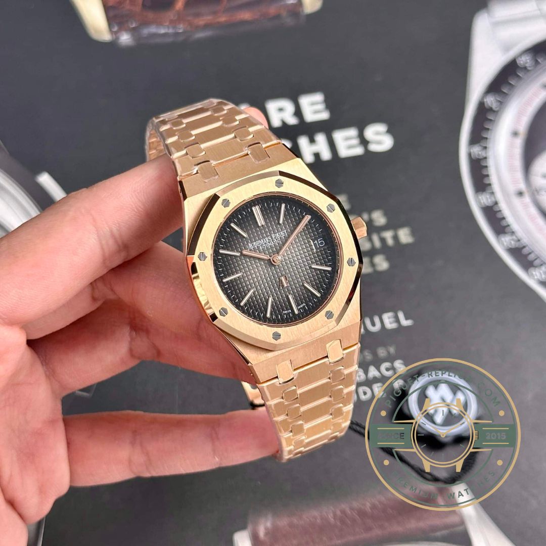 Audemars Piguet replica watch 16202.OR with a 39mm rose gold case