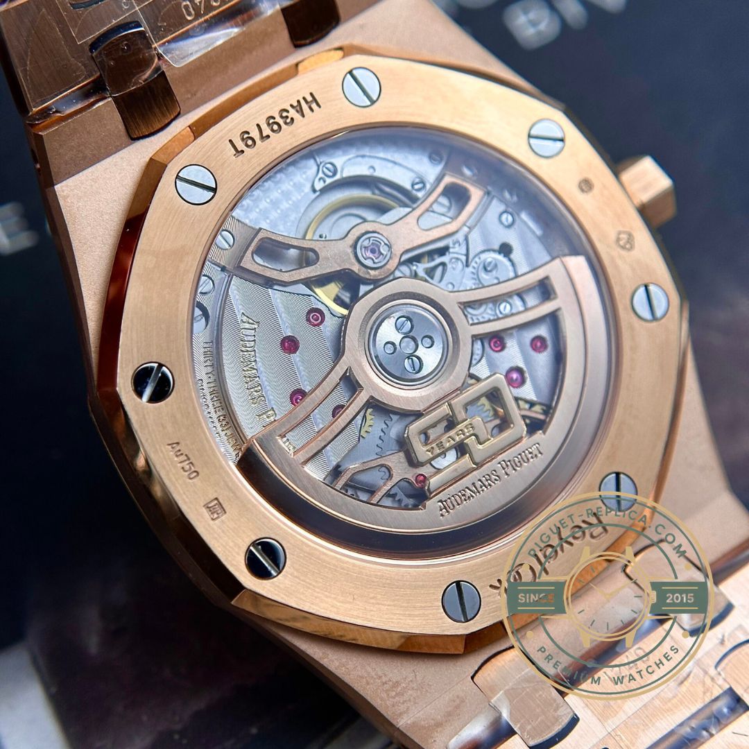 Replica AP Royal Oak 16202.OR Jumbo Extra-Thin in rose gold