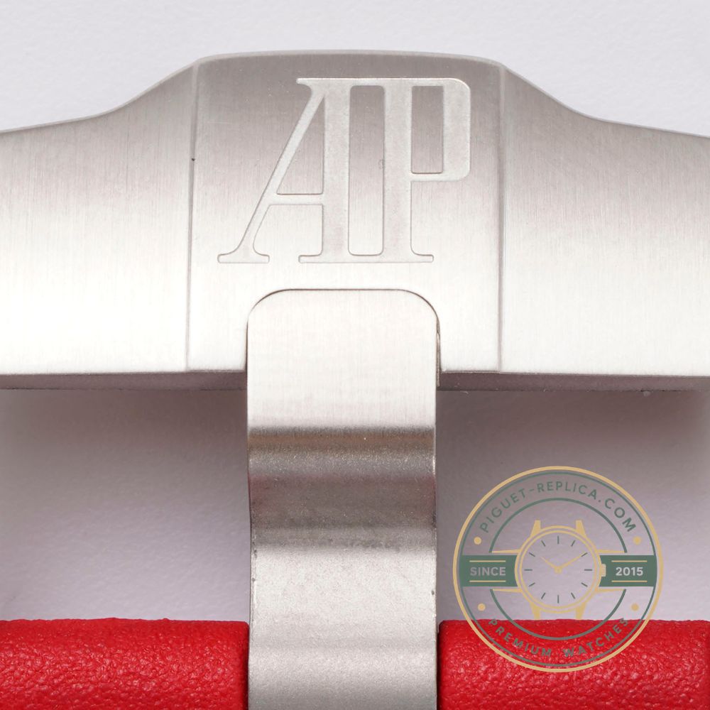Royal Oak Offshore replica AP watch with blue ceramic bezel and chronograph design
