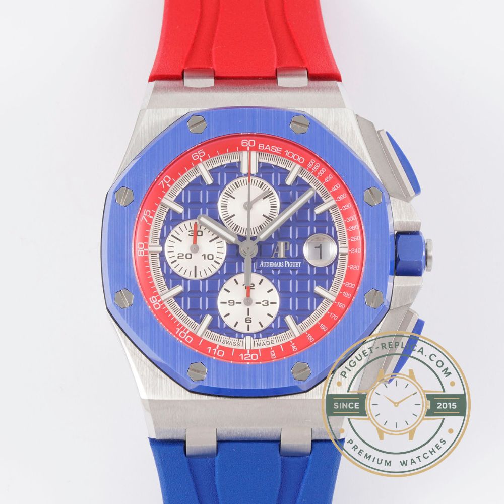 AP Royal Oak super clone 44mm Offshore watch blue ceramic bezel