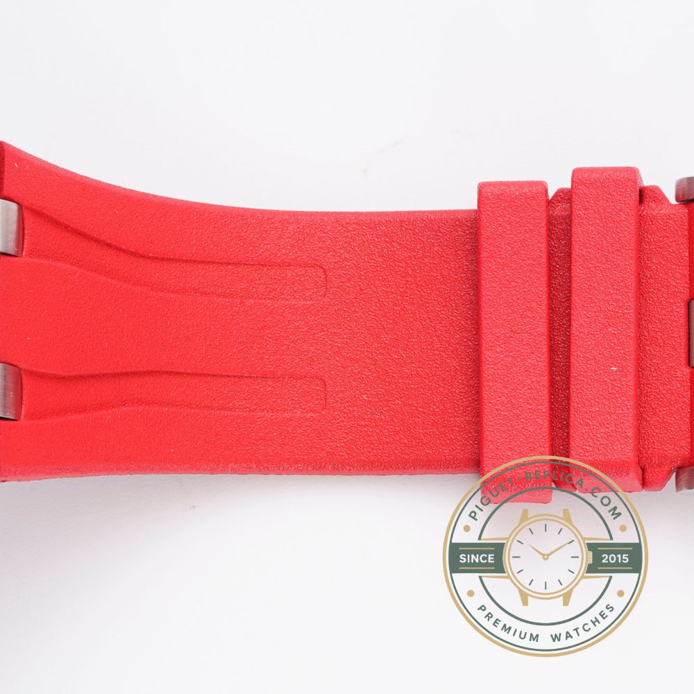 Super clone AP watch Royal Oak Offshore 44mm with blue rubber strap