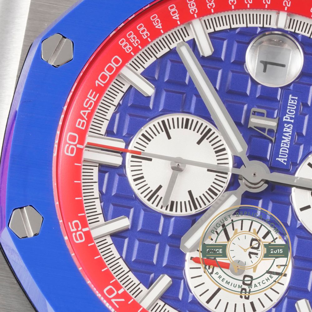 Replica Audemars Piguet watches Offshore collection blue chronograph model