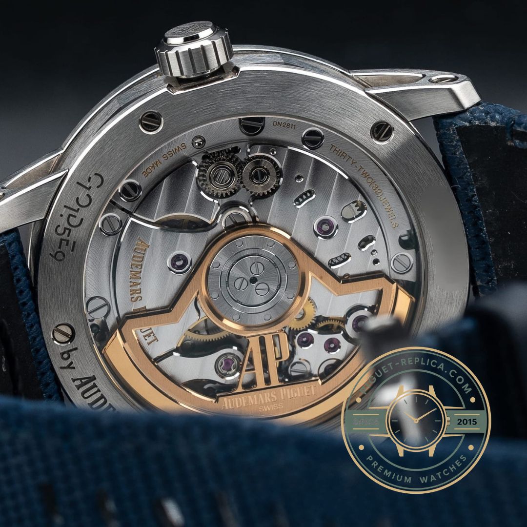 Audemars Piguet super clone Code 11.59 blue watch with high quality replica finishing