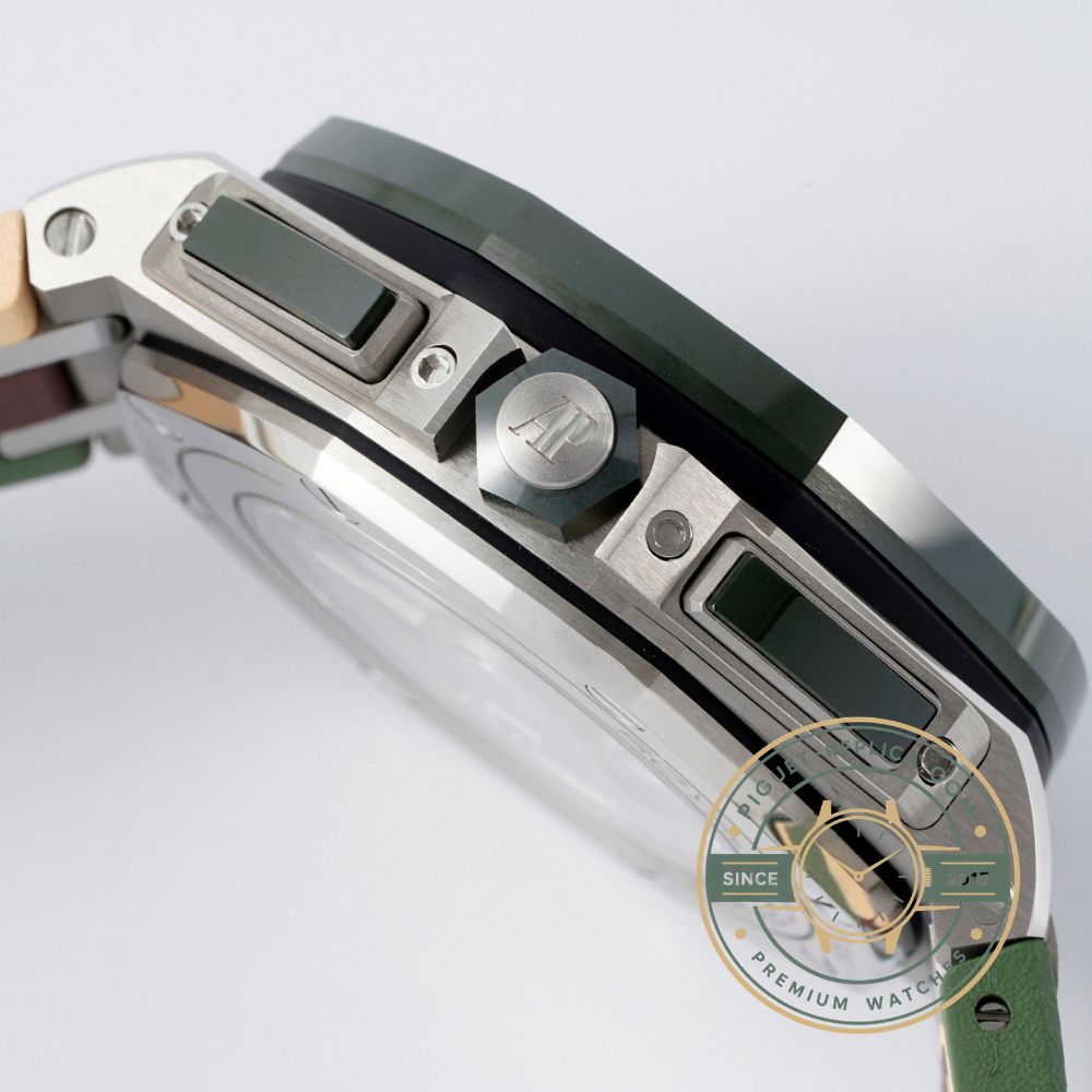 Audemars Piguet Royal Oak Offshore 26400SO Khaki Gold Dial Super Clone replica watch