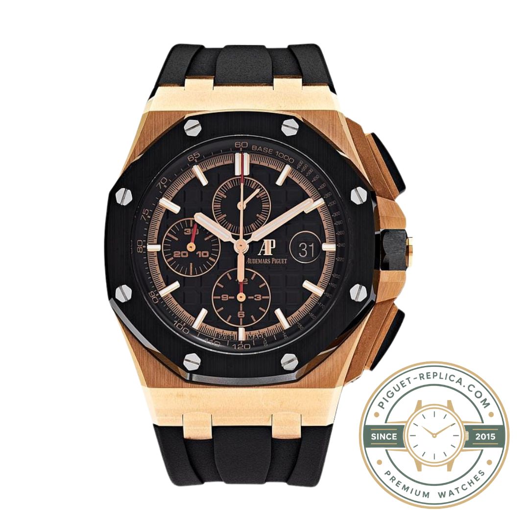 Audemars Piguet Swiss replica Offshore 26401RO with premium clone movement and detailed finishing