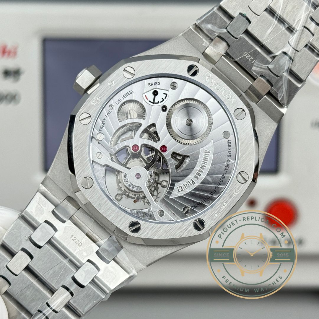 Royal Oak Tourbillon 26512ST black dial luxury replica watch