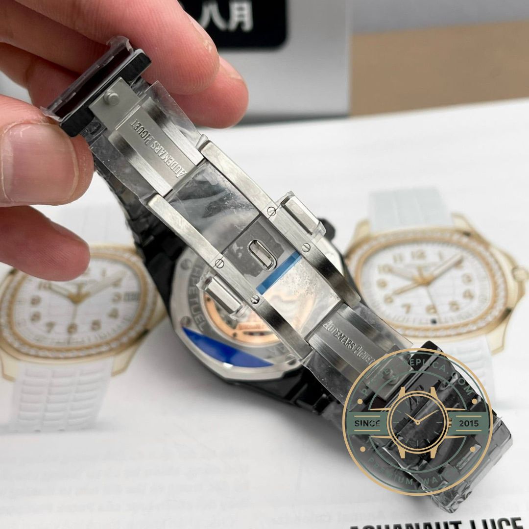 Super Clone Audemars Piguet Royal Oak 26579CE.OO.1225CE.01 with ceramic case and perpetual calendar design