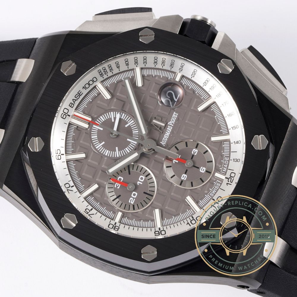 Audemars Piguet automatic replica Offshore watch with chronograph, date and small seconds