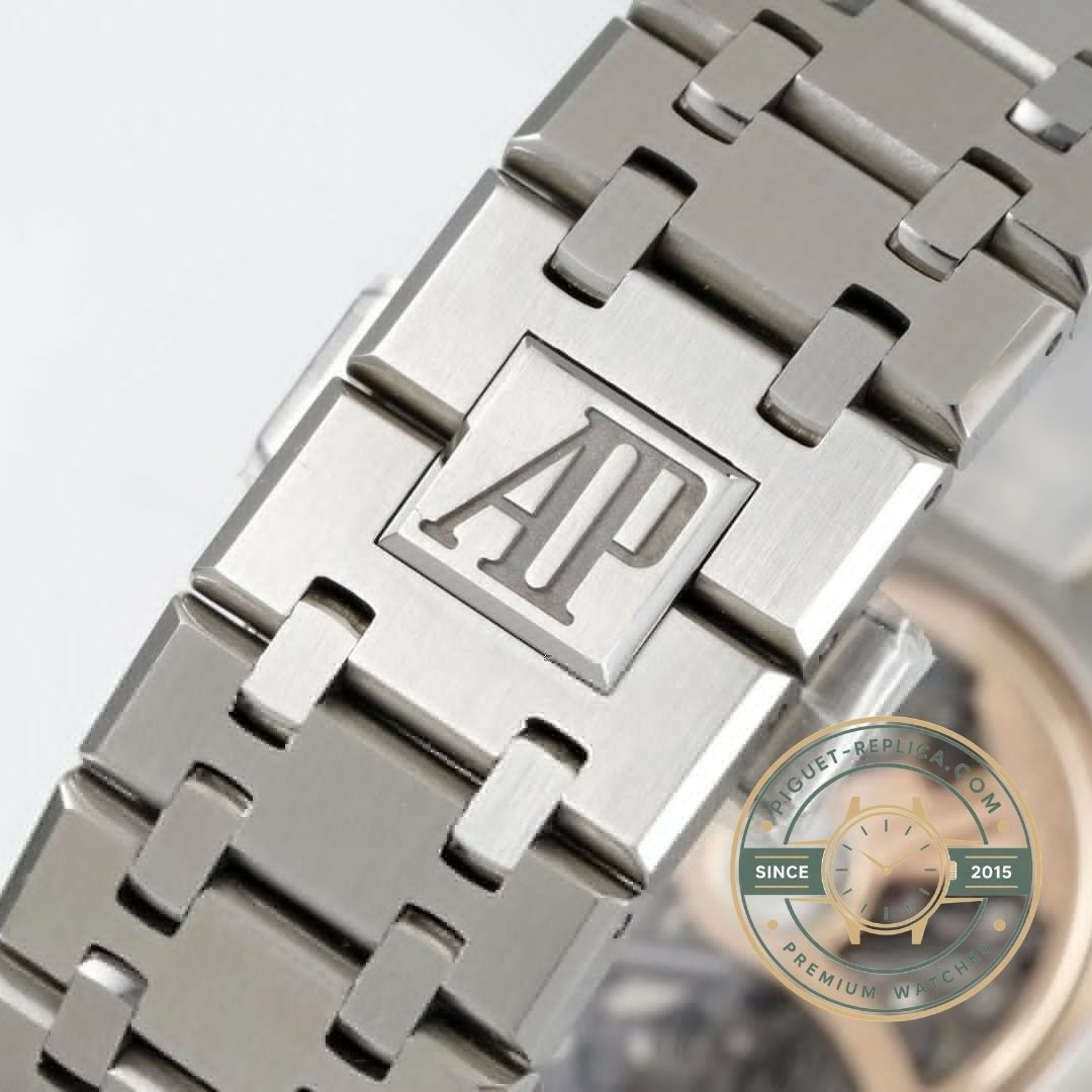 Audemars Piguet super clone skeleton watch featuring Royal Oak design