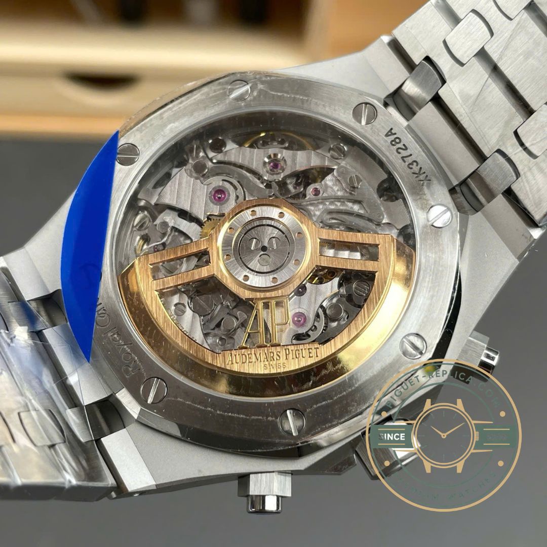 Replica AP Royal Oak 26240ST 41mm with white Grande Tapisserie dial