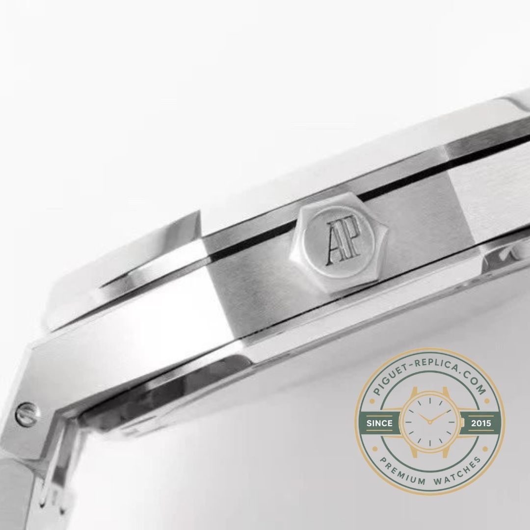 Best AP Royal Oak replica 15510ST green dial watch with automatic movement