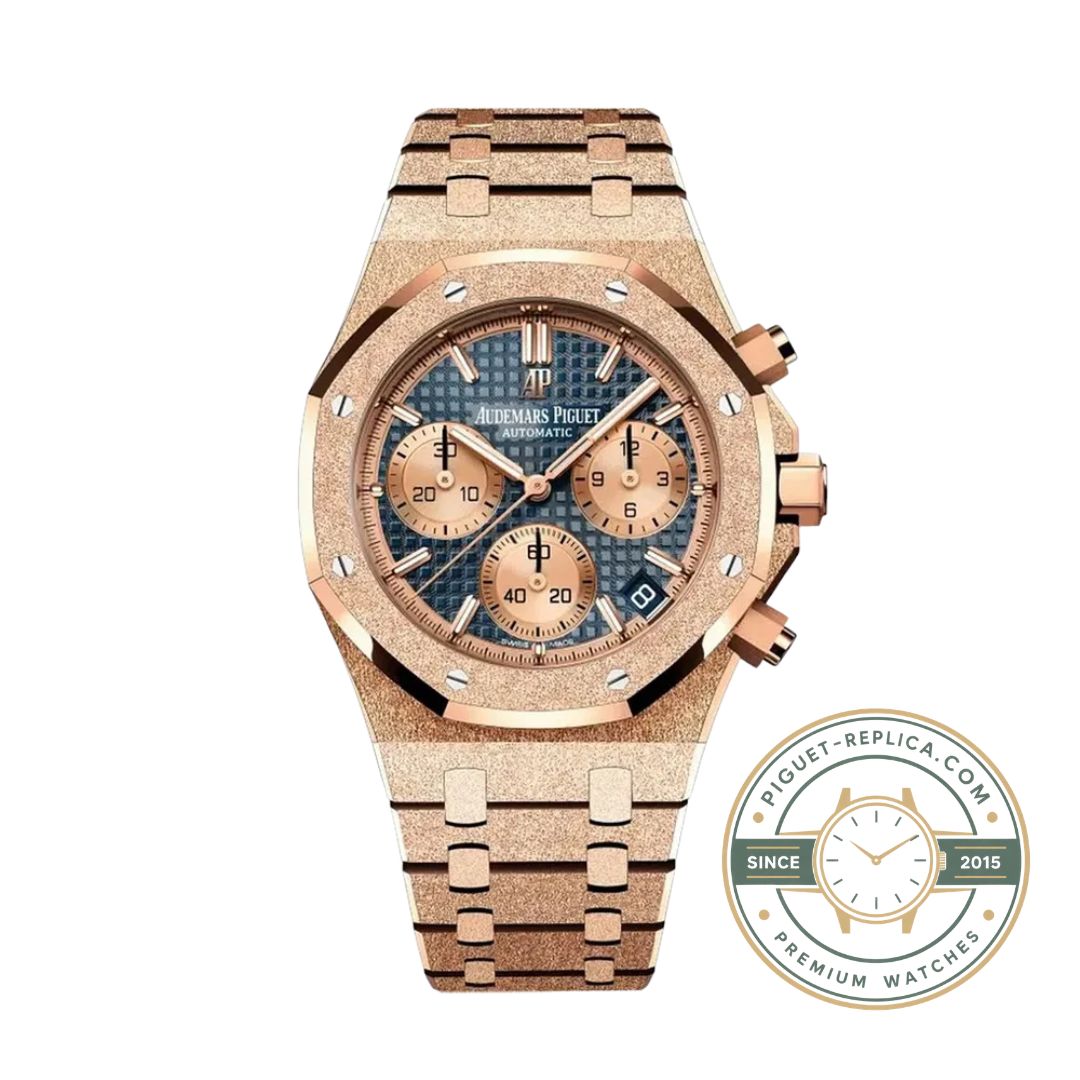AP Royal Oak replica 26239OR automatic chronograph with three black dial subdials