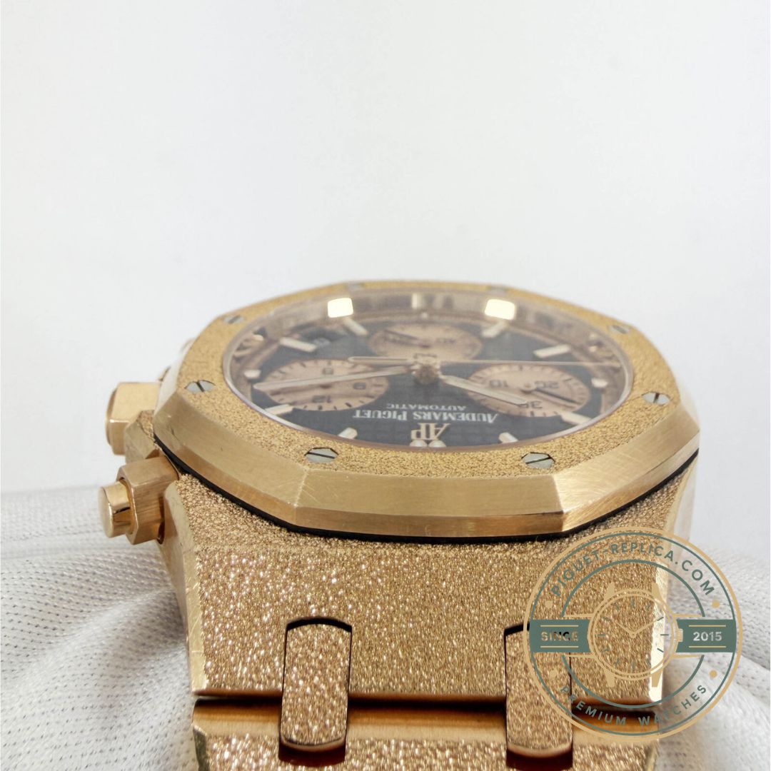 Royal Oak replica 26239OR with automatic chronograph movement, date and three subdials