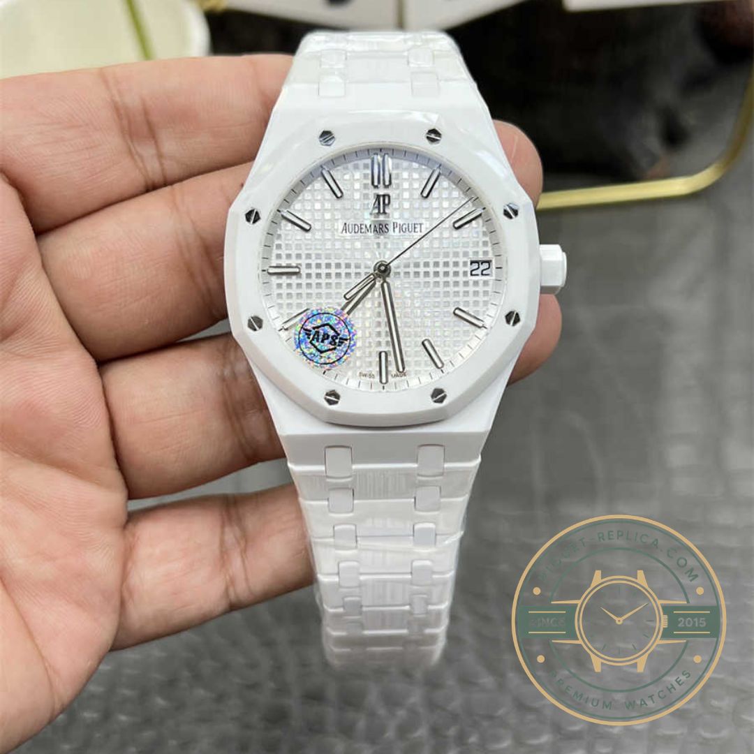 Audemars Piguet Royal Oak 15500 ceramic replica with sapphire crystal