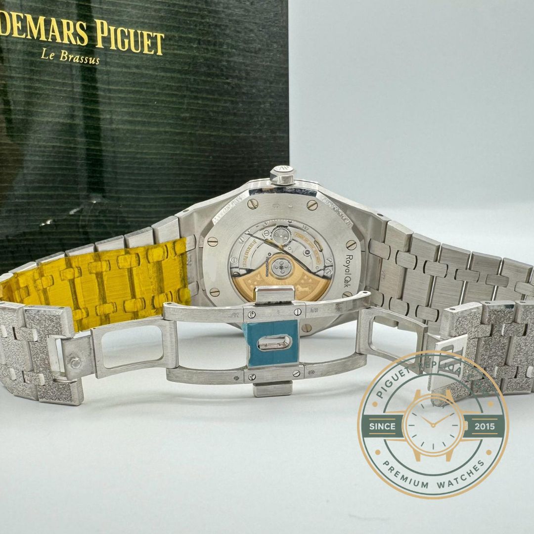 Super Clone Audemars Piguet Royal Oak Blue Dial 15410BC.GG.1224BC.01 37mm replica watch