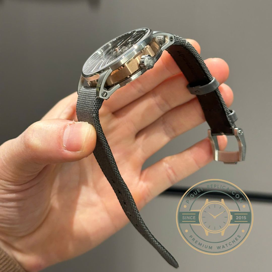 Audemars Piguet Code 11.59 26600CR tourbillon replica ap watch with rose gold ceramic case