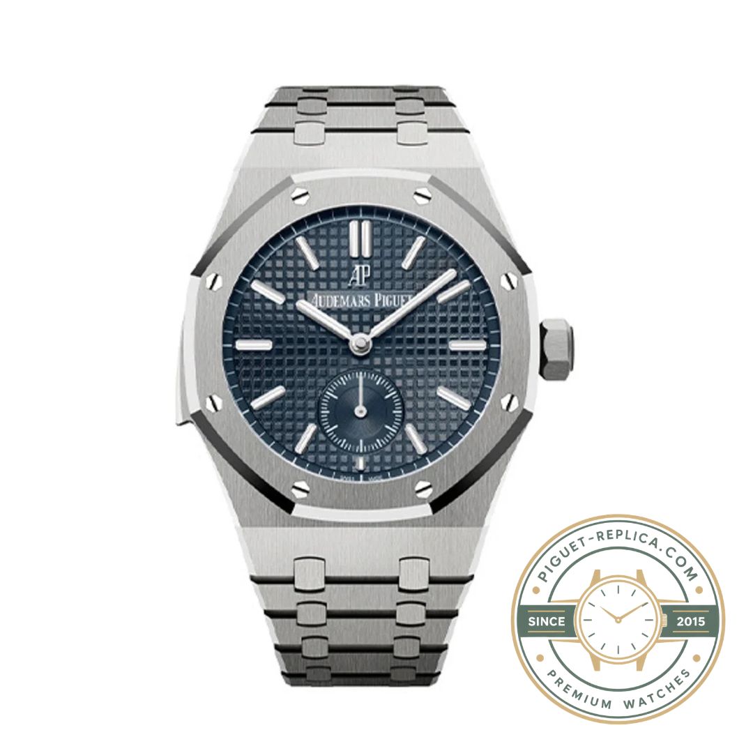 AP Royal Oak inspired replica timepiece featuring luxury integrated bracelet design