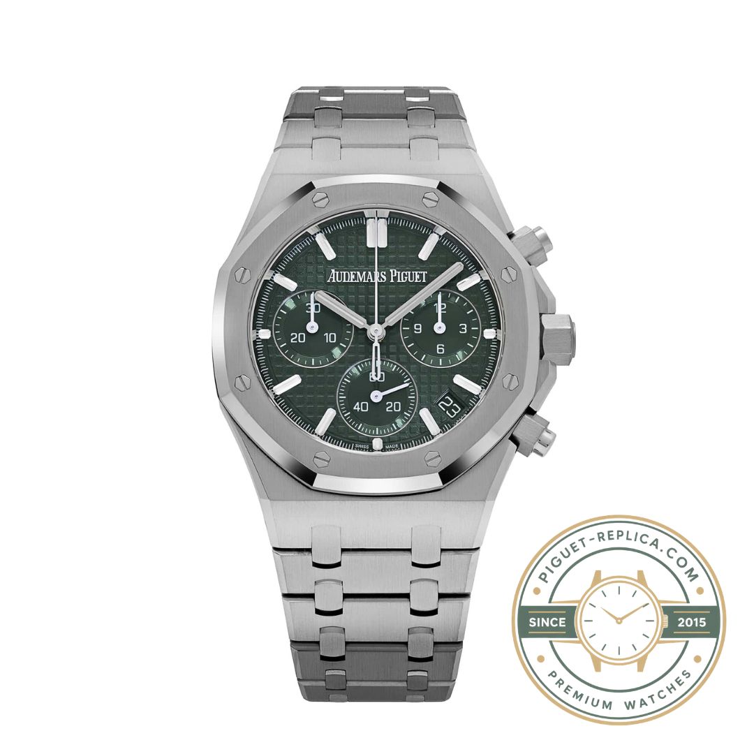 Audemars Piguet Royal Oak replica 26240ST automatic chronograph with green dial