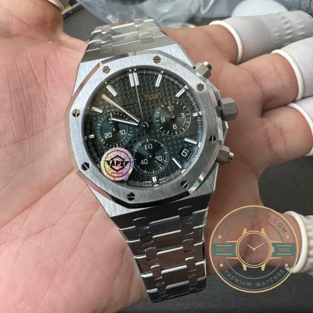 Audemars Piguet replica watch 26240ST with stainless steel case and integrated bracelet