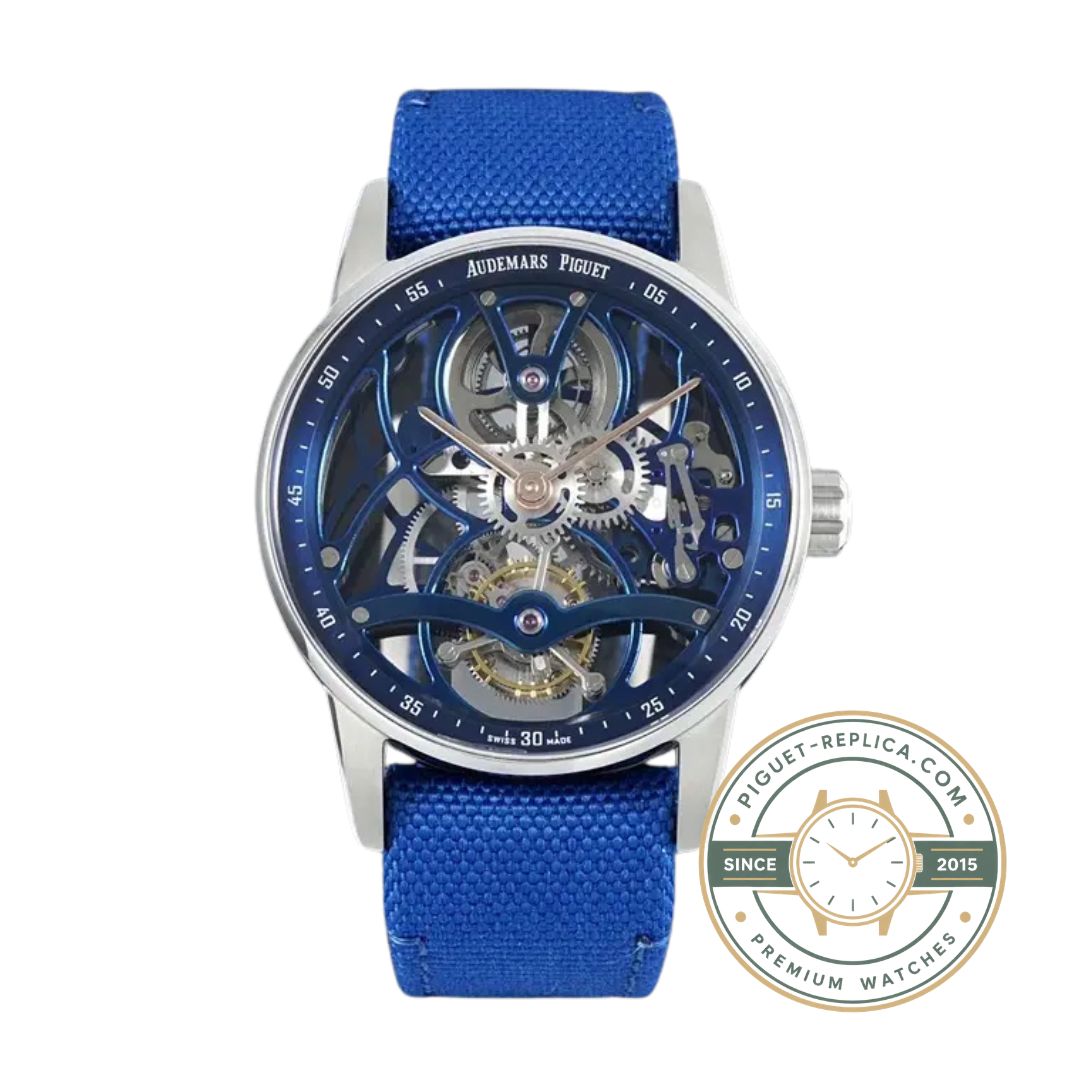 Audemars Piguet replica watch Code 11.59 with rare niobium case and tourbillon complication