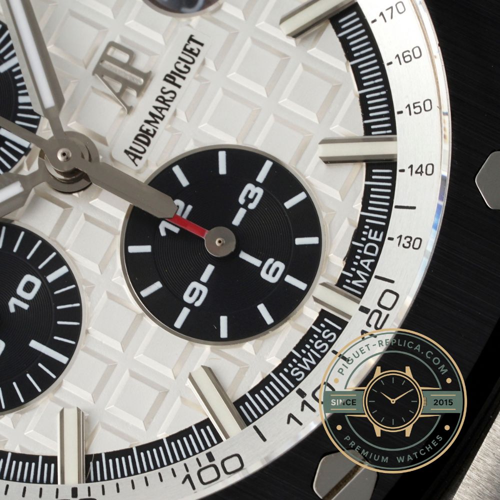 Audemars Piguet Royal Oak Offshore 26400SO white black dial super clone replica watch
