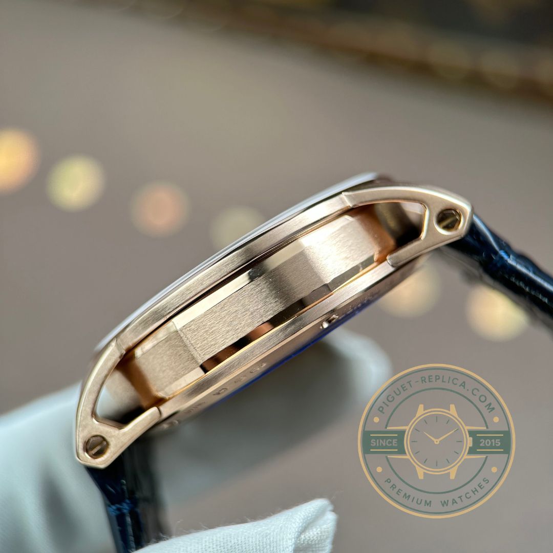 Replica Audemars Piguet Code 11.59 showing detailed case construction and luxury finishing