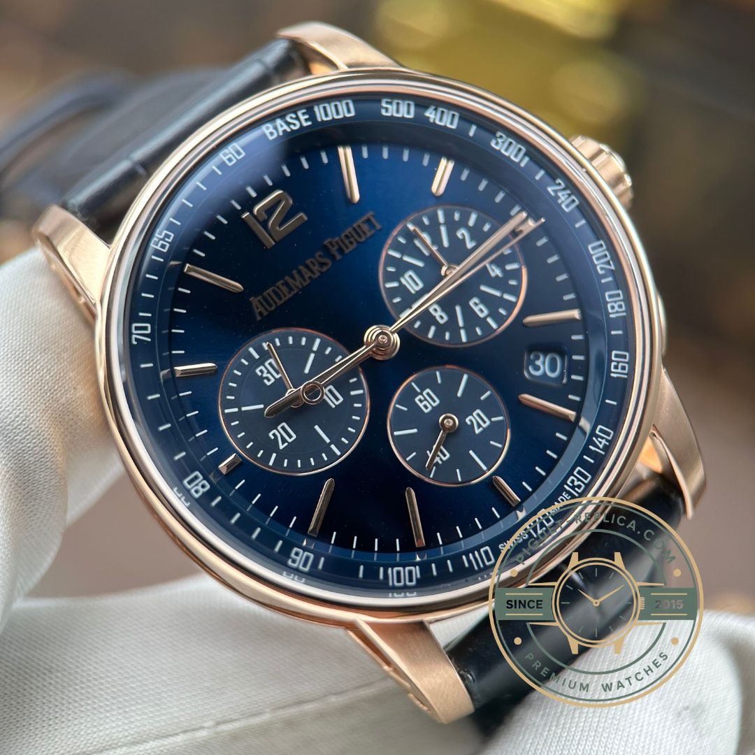 AP super clone Code 11.59 brown dial luxury watch replica with premium appearance
