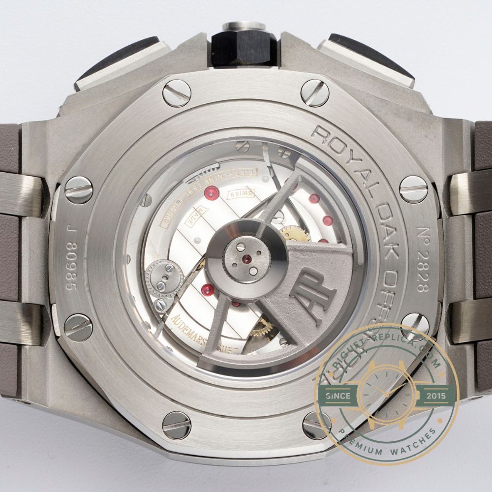 Replica Audemars Piguet Royal Oak Offshore grey 44mm final product view