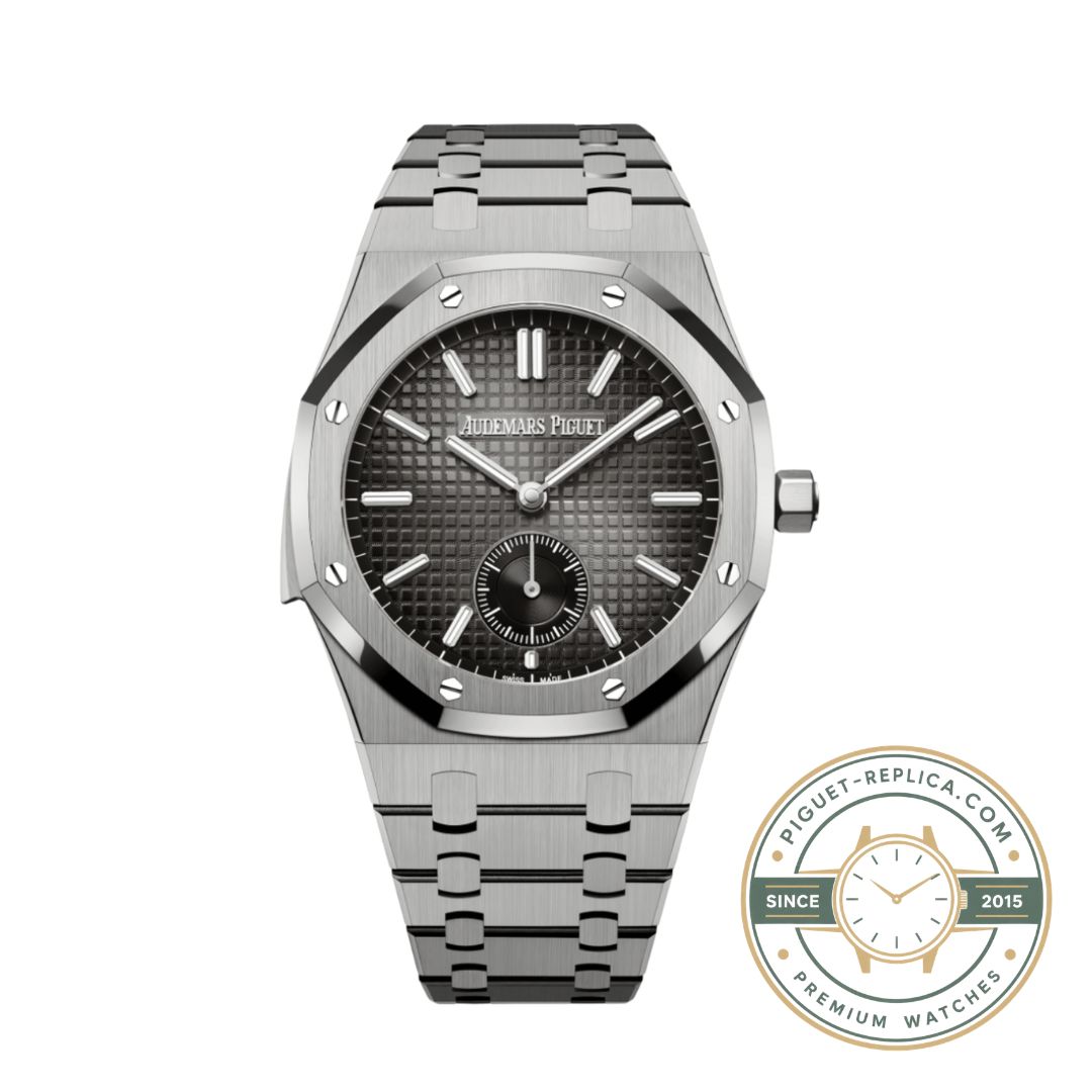 Audemars Piguet Royal Oak titanium superclone model with automatic movement details