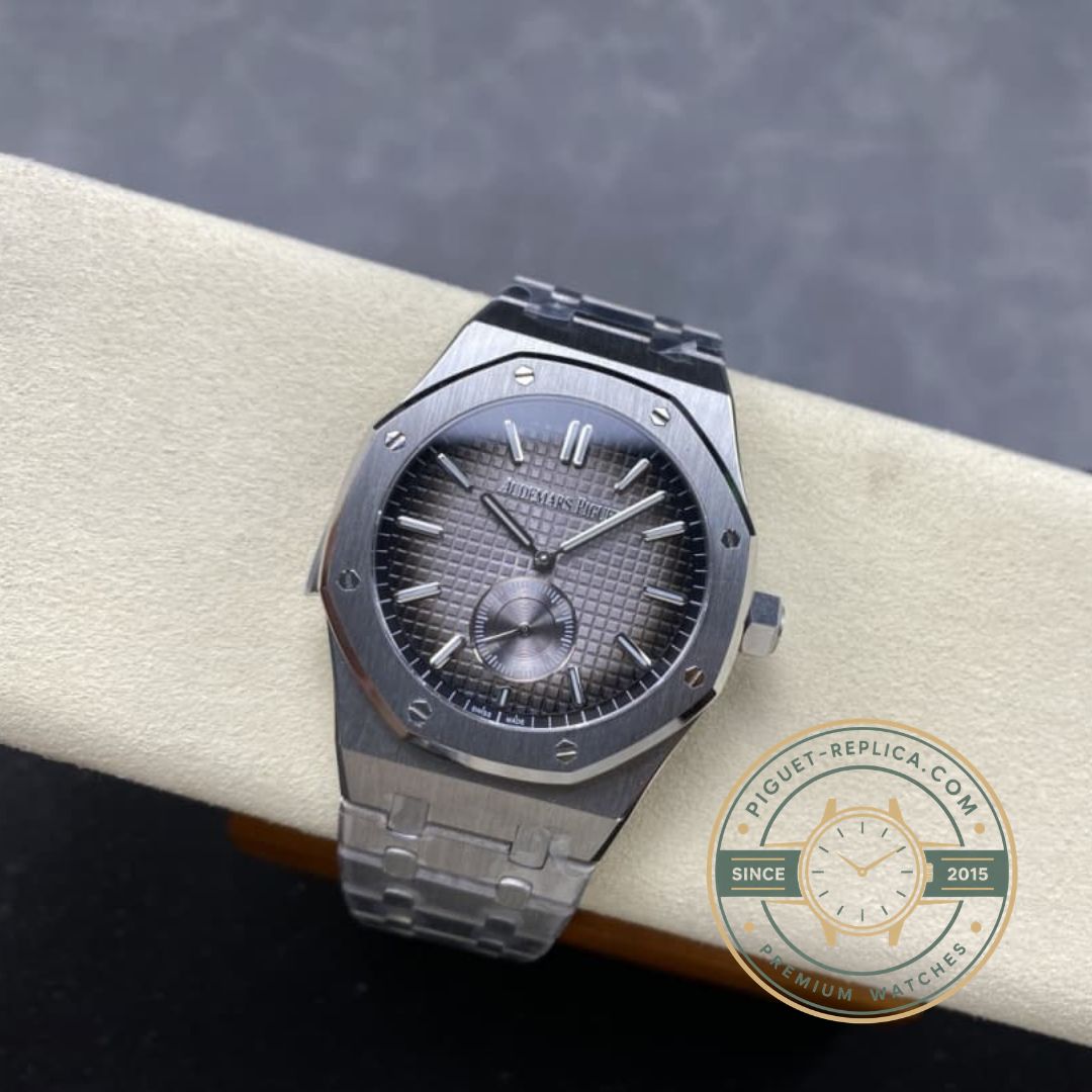 Audemars Piguet black dial Royal Oak replica watch with luxury sport design