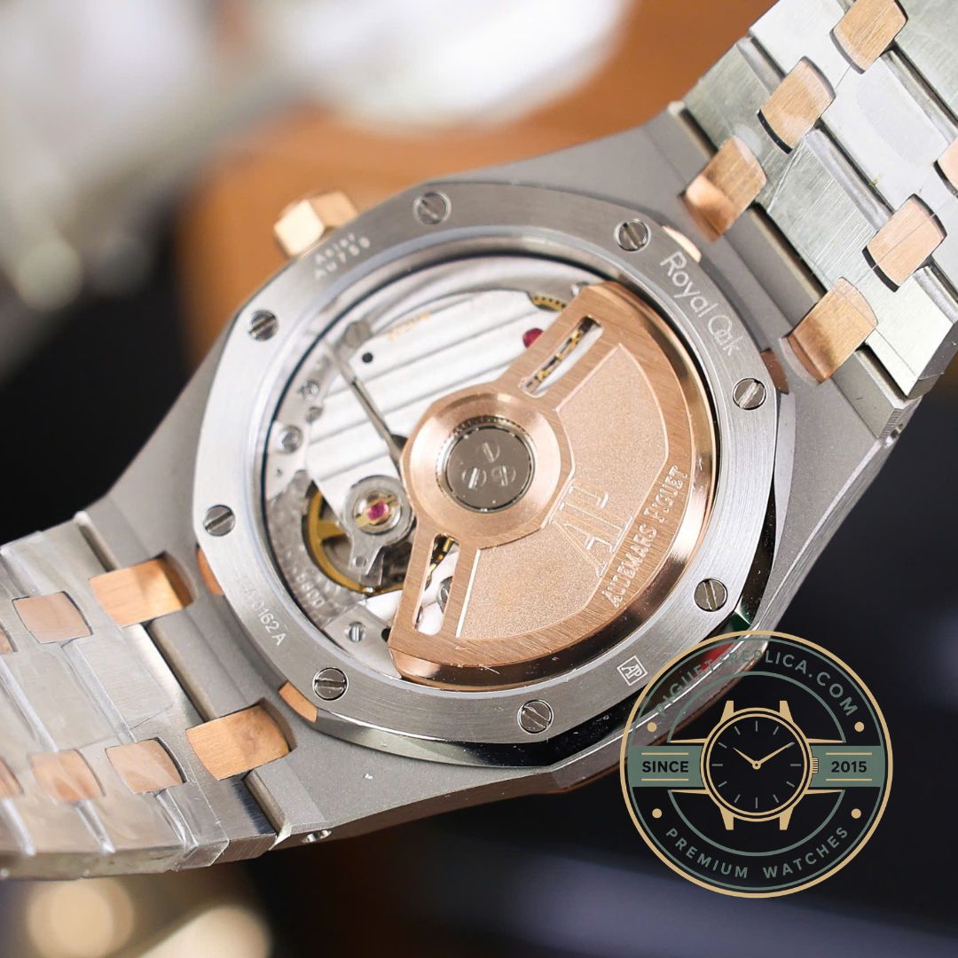 Audemars Piguet Royal Oak bust down replica diamond watch with iced out AP style