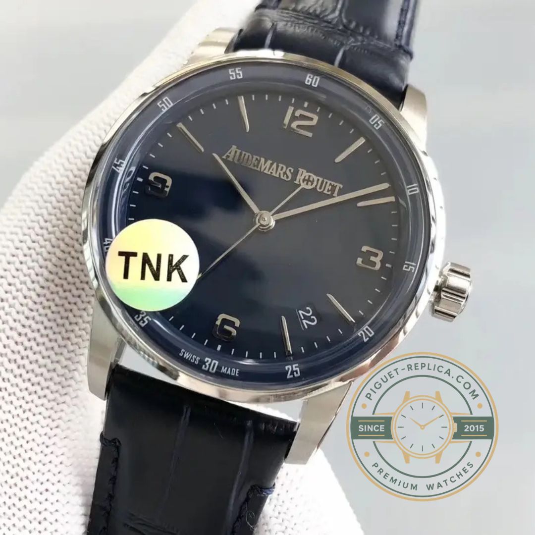 AP clone watch Code 11.59 A321CR featuring sapphire caseback and detailed movement view