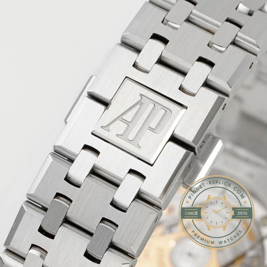 Audemars Piguet Royal Oak 15450ST grey ruthenium dial replica watch with APS CAL.4302 movement