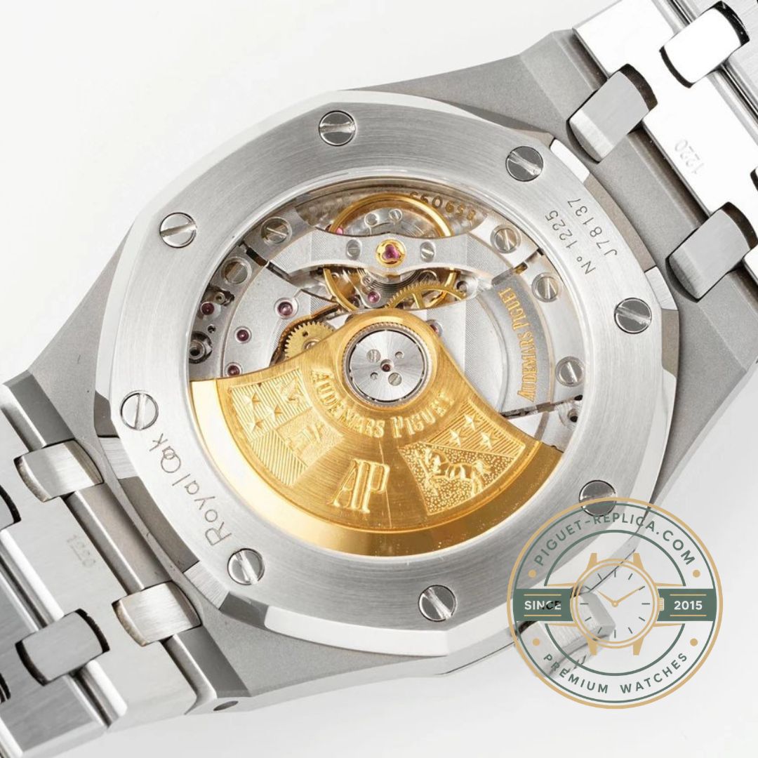 Audemars Piguet Royal Oak 15450ST replica bracelet finishing and polished edges