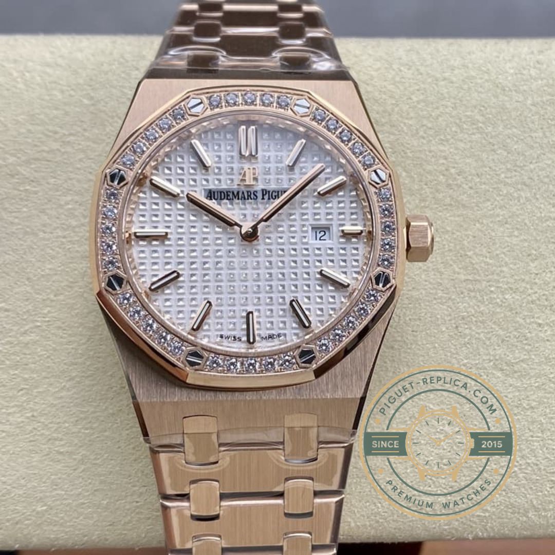 Super clone AP Royal Oak diamond replica watch with Swiss replica inspired craftsmanship