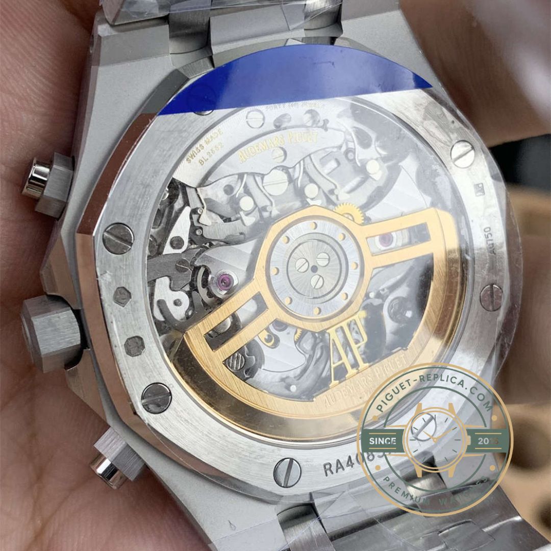 Super clone Audemars Piguet Royal Oak 26240BC replica with frosted white gold finish
