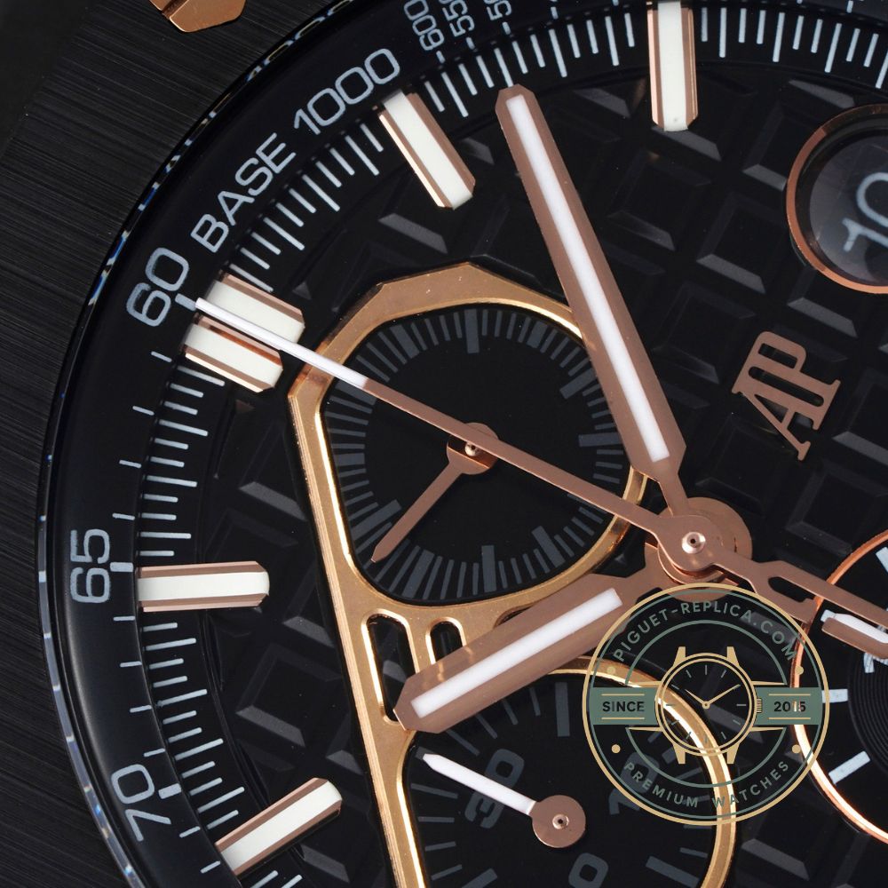 Audemars Piguet high quality replica 26405CE with sapphire crystal and anti-reflective treatment